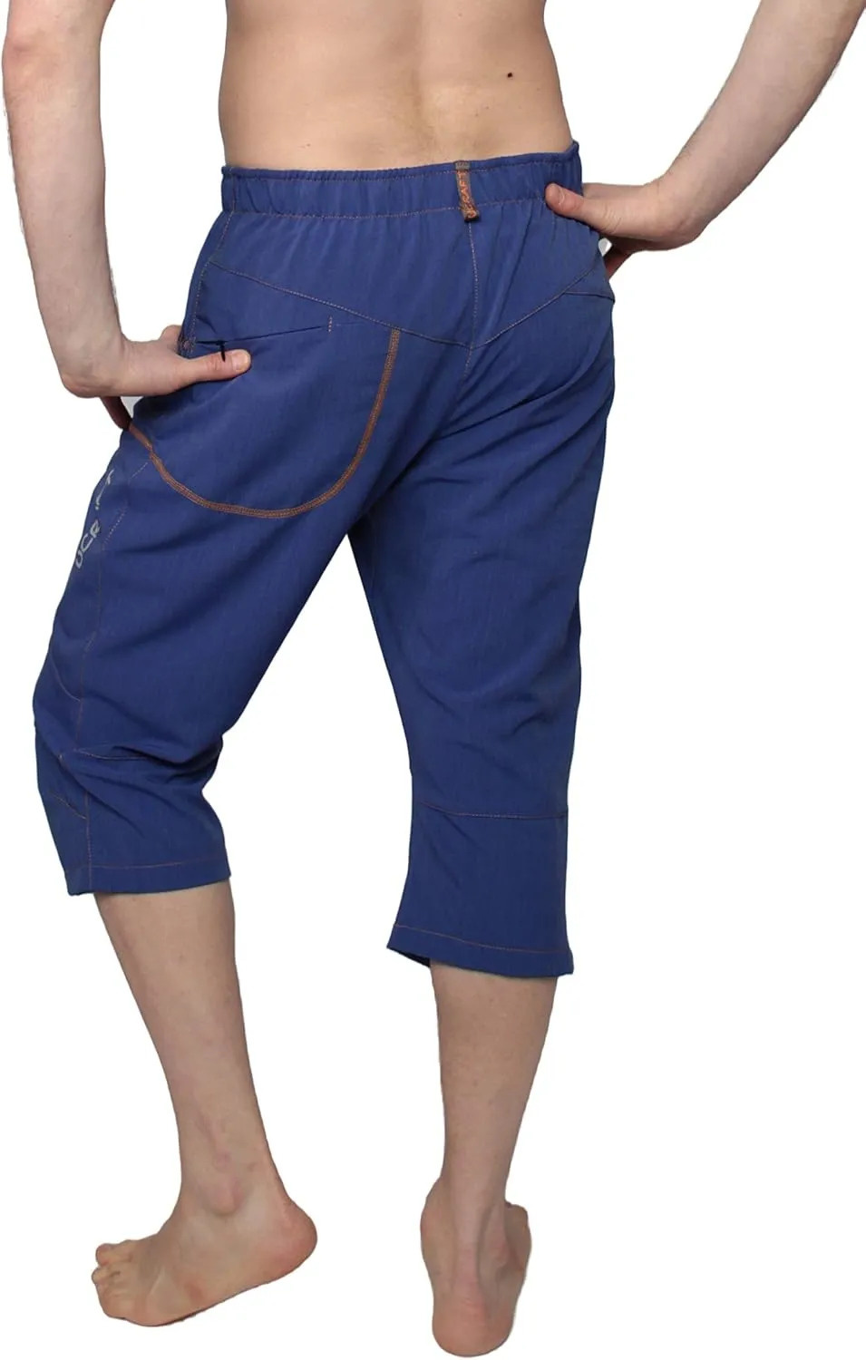 Ucraft "Xlite Rock Climbing Bouldering and Yoga Knickers ¾ Men's and Women's Capri Pants. Lightweight, Stretchy, Breathable