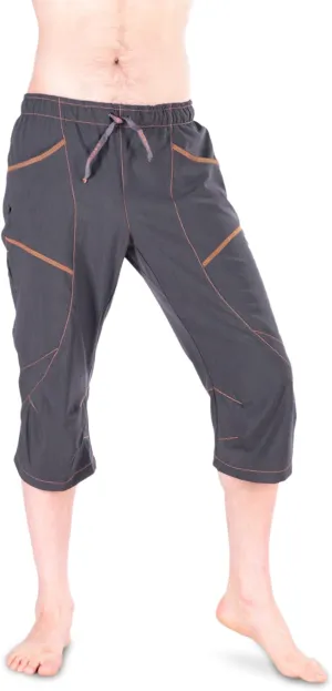 Ucraft "Xlite Rock Climbing Bouldering and Yoga Knickers ¾ Men's and Women's Capri Pants. Lightweight, Stretchy, Breathable