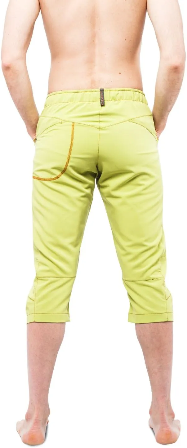 Ucraft "Xlite Rock Climbing Bouldering and Yoga Knickers ¾ Men's and Women's Capri Pants. Lightweight, Stretchy, Breathable