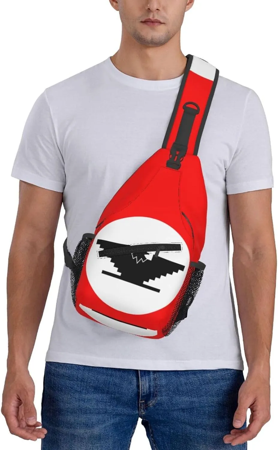 Ufw_Flag Small Crossbody Backpack Sling Bag For Men Women Mini One Shoulder Chest Bags Gym Sport Travel Hiking Daypack