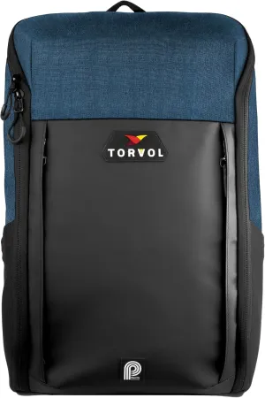Urban Backpack, Freestyle Drone Backpack, Fits Quad and 15 Laptop, Removable Drone Strap, Full Opening, Expandable Pockets, Blue, Compact Urban Bag - 16L