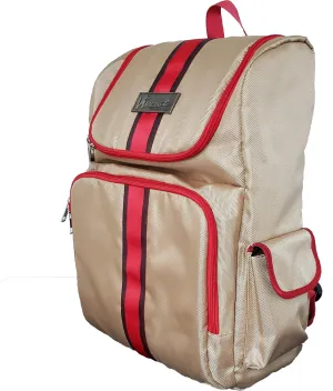 Vincent Master Backpack Travel Stylist Barber Bag (Beige)