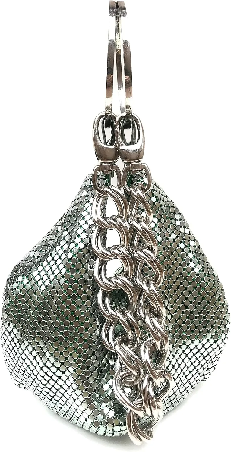 Vintage Evening Clutch Hobo Bag Wristlet Bucket Purse formal handbag for Party Wedding Prom Banquet