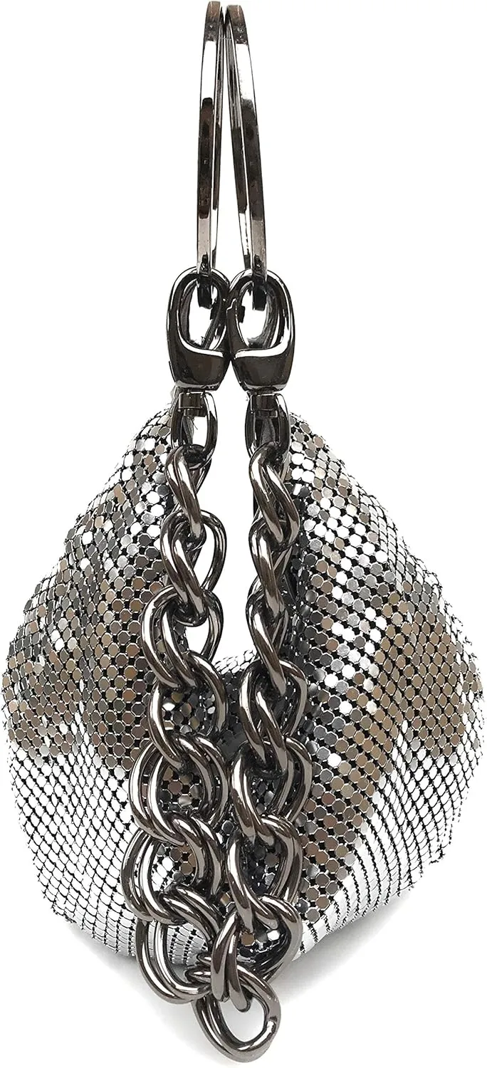 Vintage Evening Clutch Hobo Bag Wristlet Bucket Purse formal handbag for Party Wedding Prom Banquet