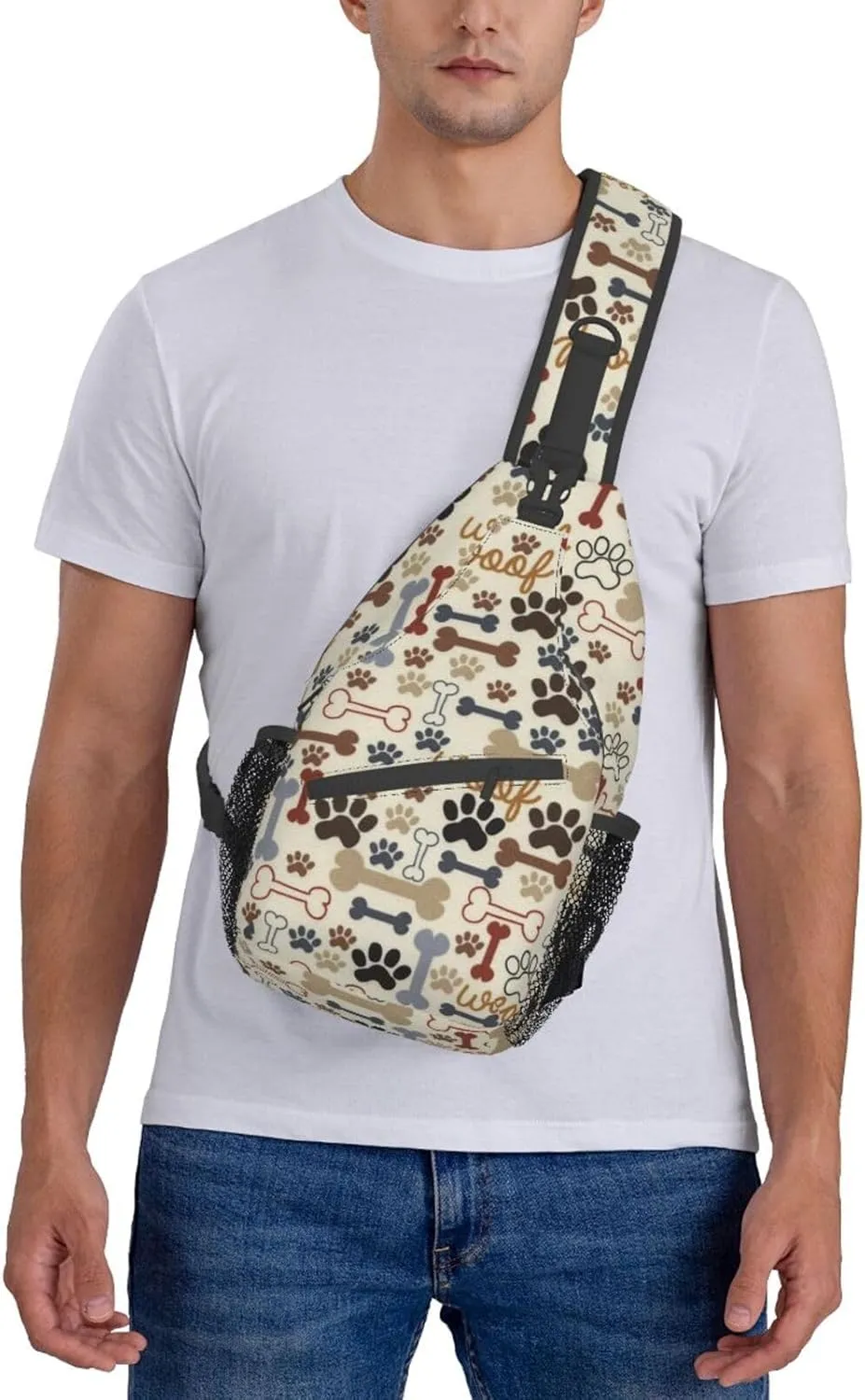 VOOHDDY Sling Bag For Women Men Travel Hiking Backpack Crossbody Shoulder Chest Bags Casual Daypack Sport