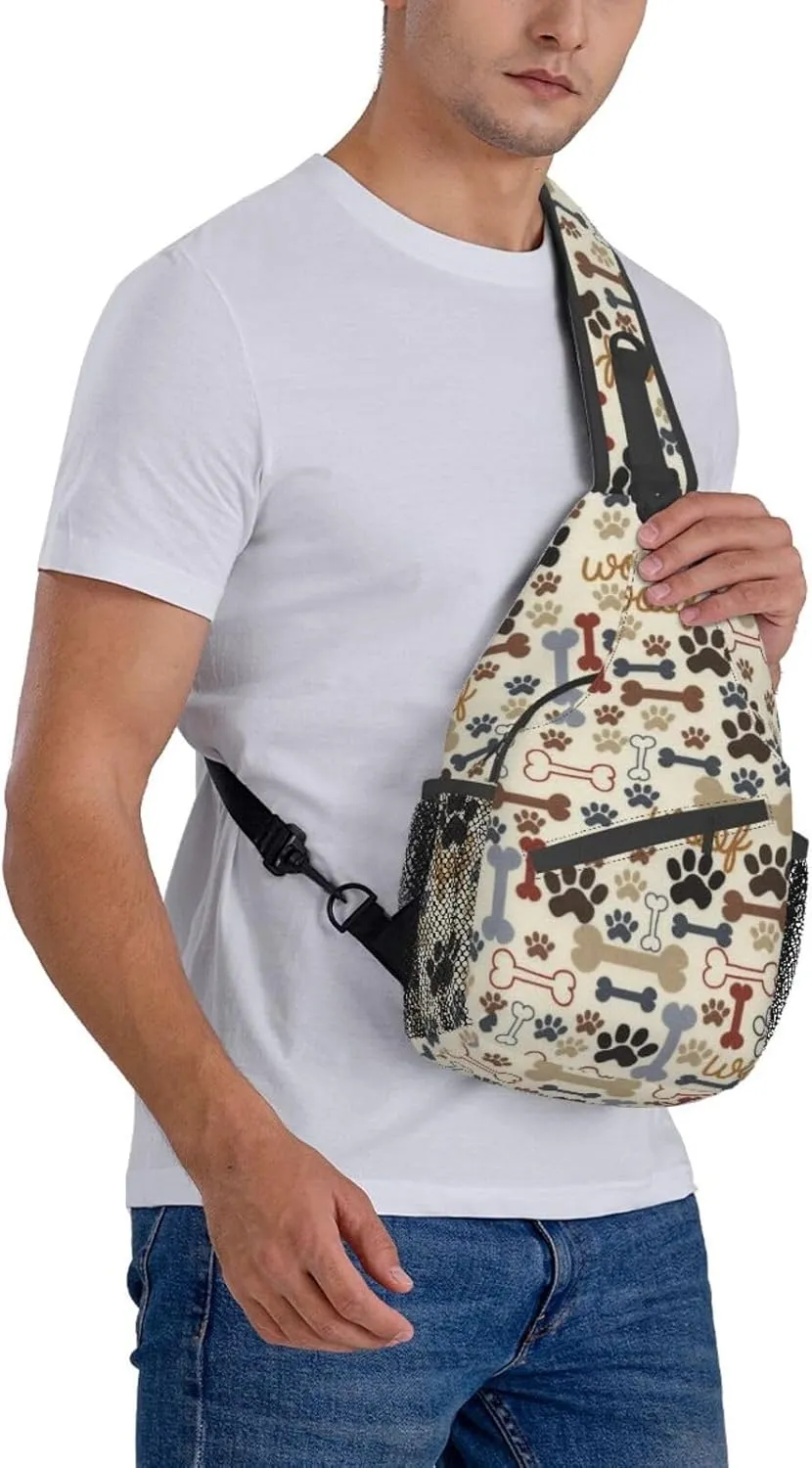 VOOHDDY Sling Bag For Women Men Travel Hiking Backpack Crossbody Shoulder Chest Bags Casual Daypack Sport