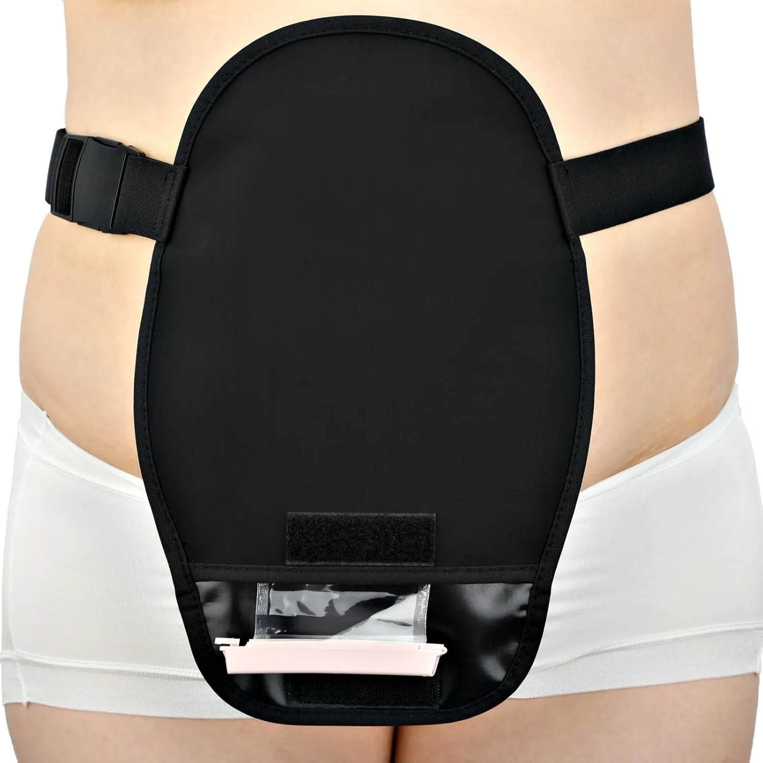 Waterproof Ostomy Bag Cover Belt Soft Adjustable Colostomy Bag Pouch Covers Washable Stoma Urostomy Ileostomy Protective Supplies Reusable Leak-proof Odour Masking Noise Reduction Shower Guard