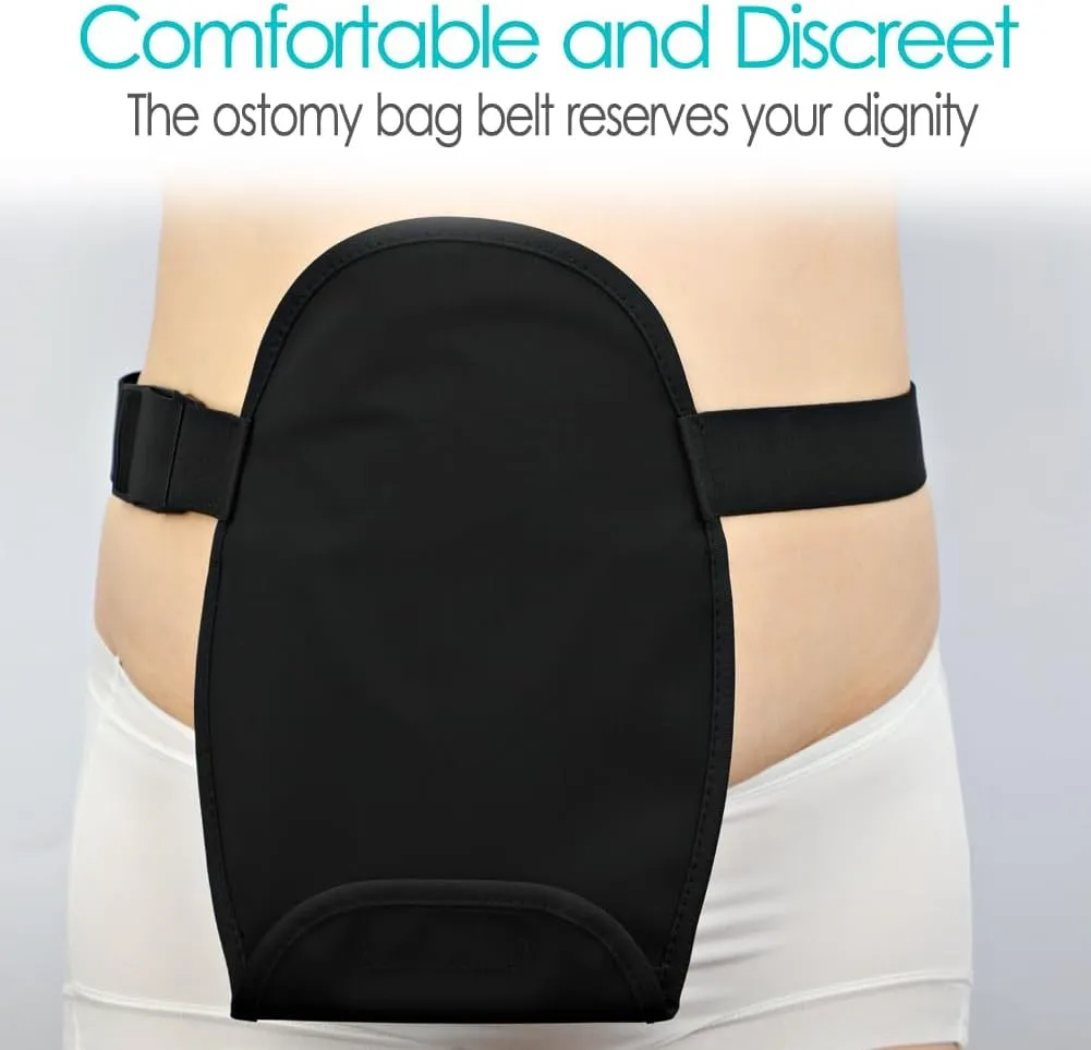 Waterproof Ostomy Bag Cover Belt Soft Adjustable Colostomy Bag Pouch Covers Washable Stoma Urostomy Ileostomy Protective Supplies Reusable Leak-proof Odour Masking Noise Reduction Shower Guard