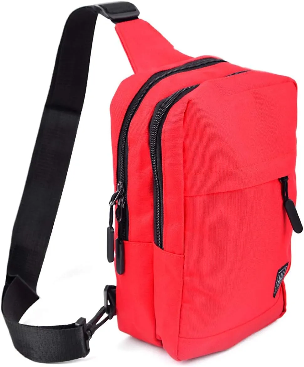 WESTEND Crossbody Canvas Sling Bag Backpack with Reversible Strap