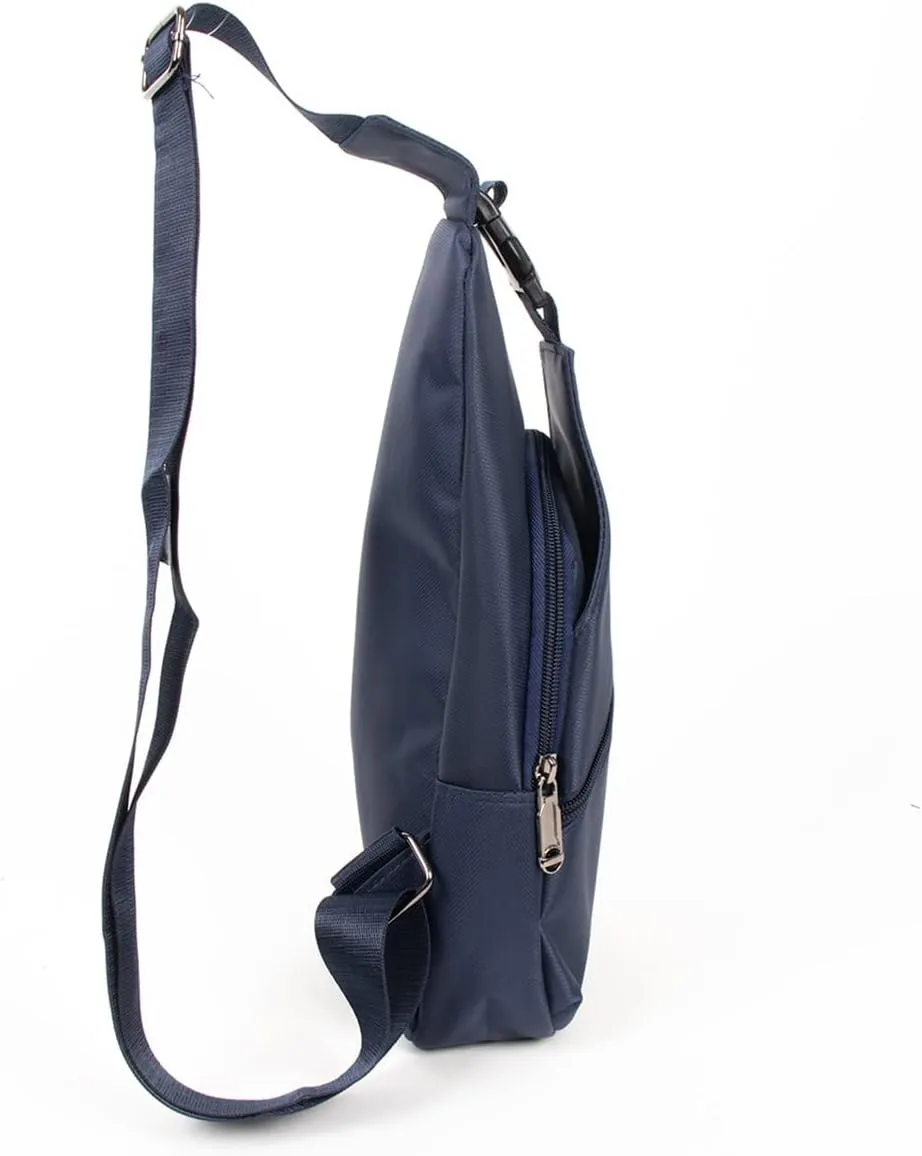 WESTEND Crossbody Sling Bag Backpack with Adjustable Strap for Men and Women, Navy
