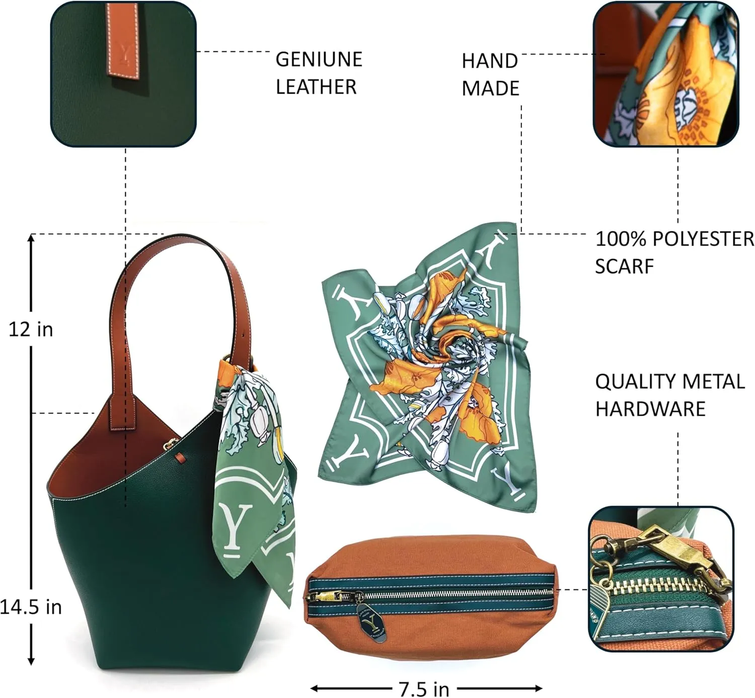 Western Bucket Bag