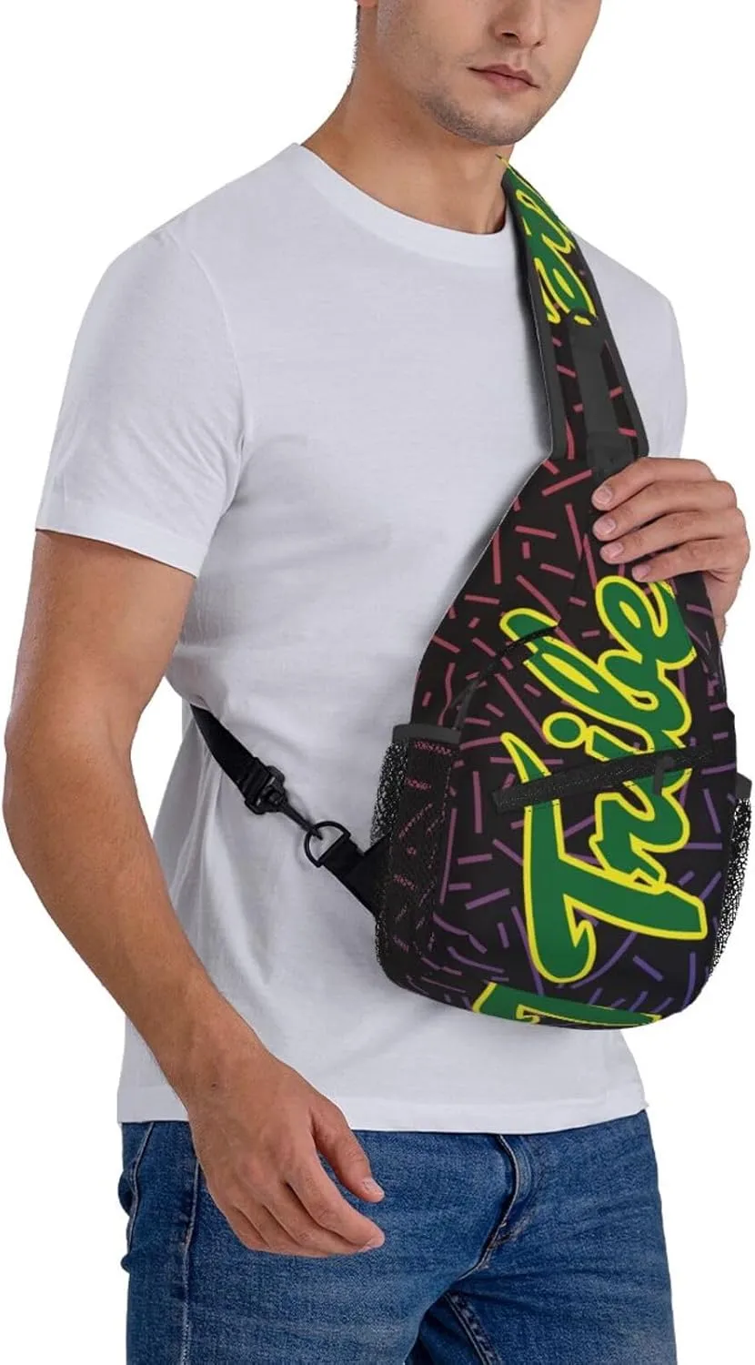 William Mary College University Small Crossbody Backpack Sling Bag For Men Women Mini One Shoulder Chest Bags Gym Sport Travel Hiking Daypack