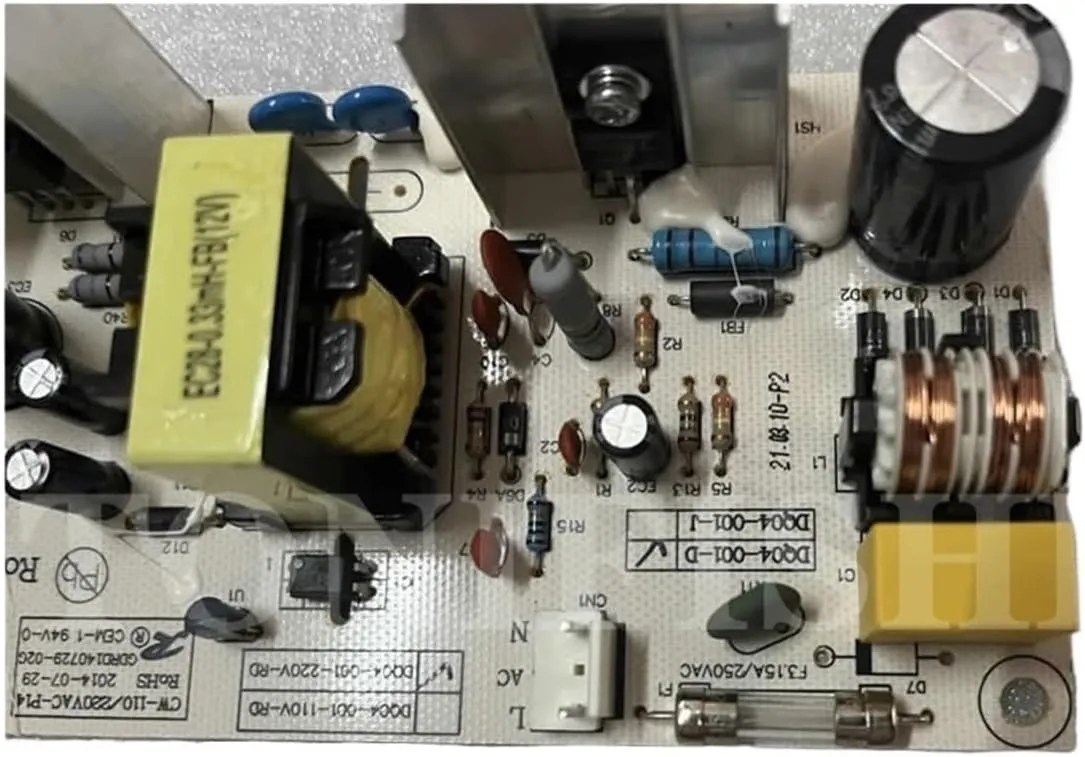 Wine Cooler Accessories，DQ004-001-D Red Wine Cabinet Circuit Board DQ04-001-J Wine Cabinet Main Board 220V Power Supply Board Replacement Parts(DQ004-001-D)
