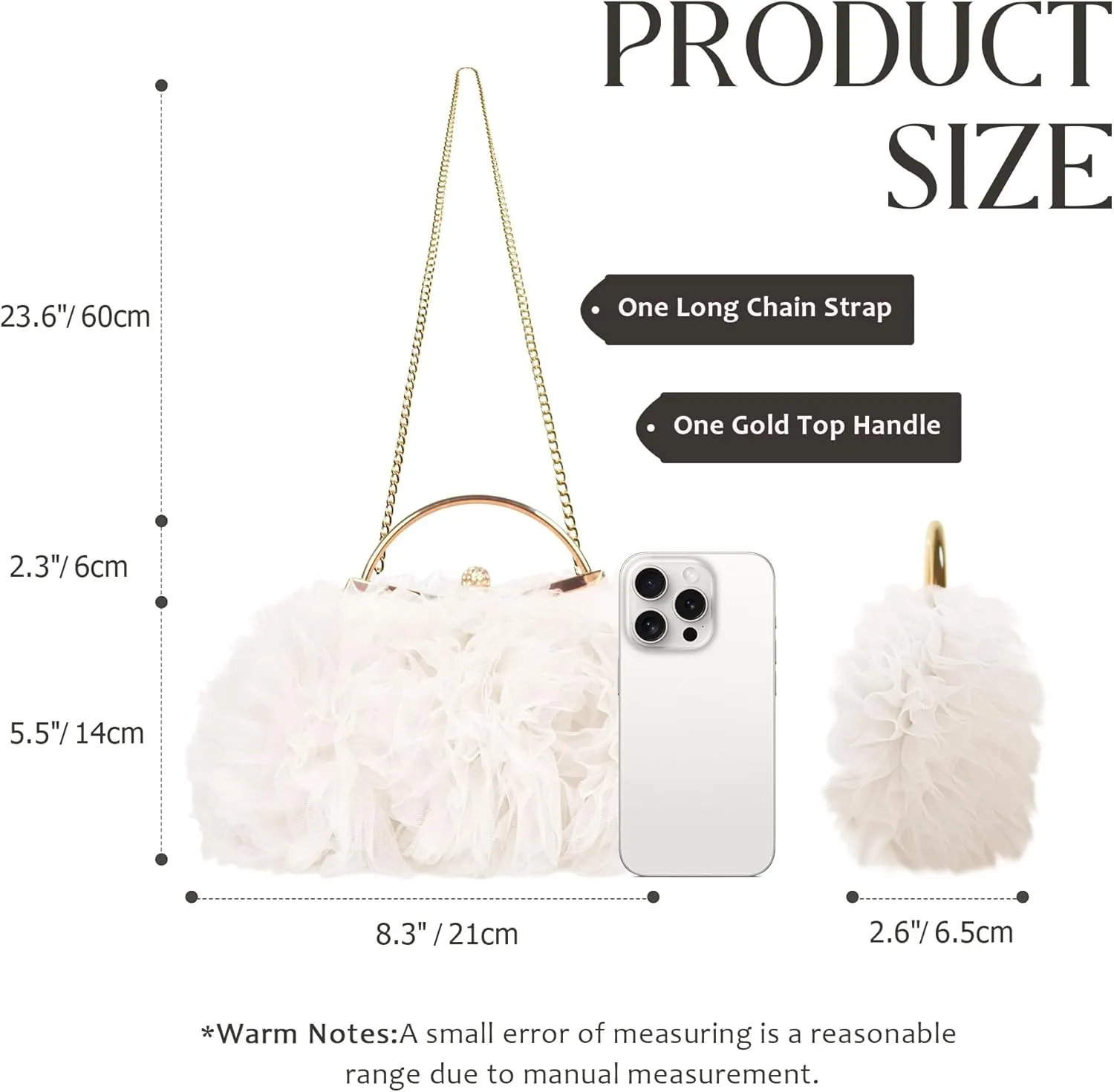 Women Clutches Purse Lace Formal Flower Evening Handbag Chain Strap Shoulder Bag