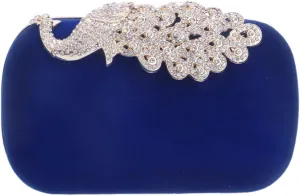 Women Crystal Evening Bag Clutches Purse Chain Wallet Handbag Elegant Party