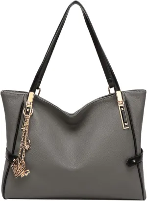 Women Tassel Handbag and Purse Tote Satchels Top-Handle Shoulder Bag