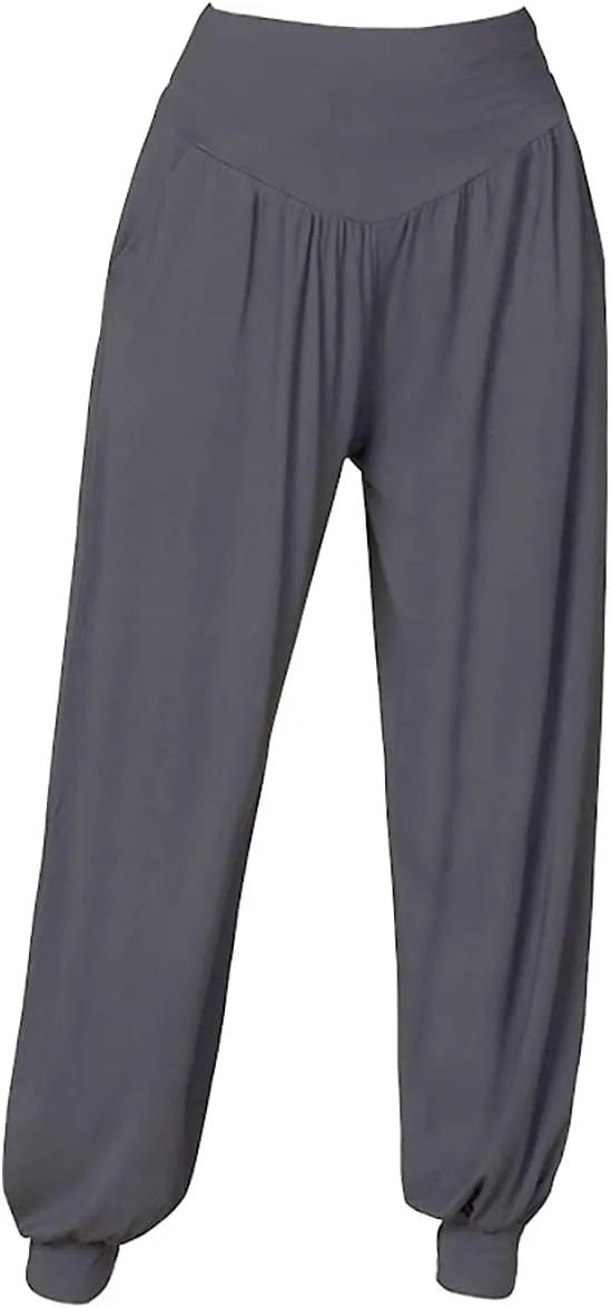 Women's Elastic Soft Modal Yoga Sports Pants Dance Harem Pants