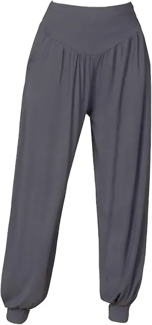 Women's Elastic Soft Modal Yoga Sports Pants Dance Harem Pants