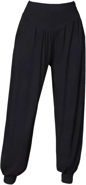 Women's Elastic Soft Modal Yoga Sports Pants Dance Harem Pants