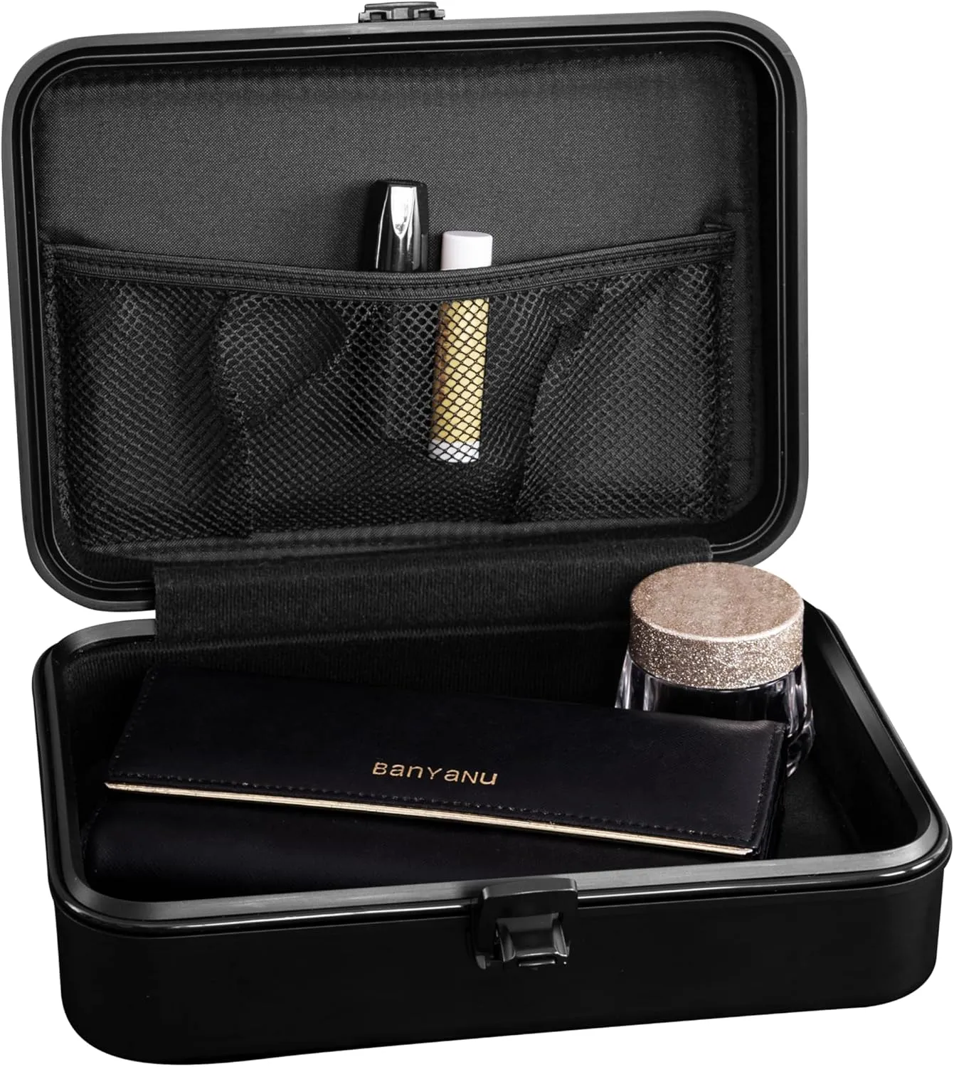 Womens Metal Handbag Fashion Hard Case Evening Clutch Daily Casual Handbags