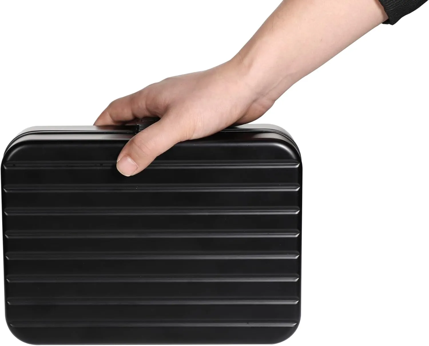 Womens Metal Handbag Fashion Hard Case Evening Clutch Daily Casual Handbags
