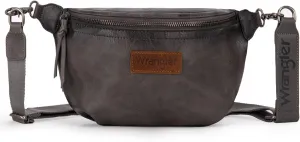 Wrangler Large Fanny Packs for Women Waist Bag Travel Belt Bags Crossbody Sling Purse