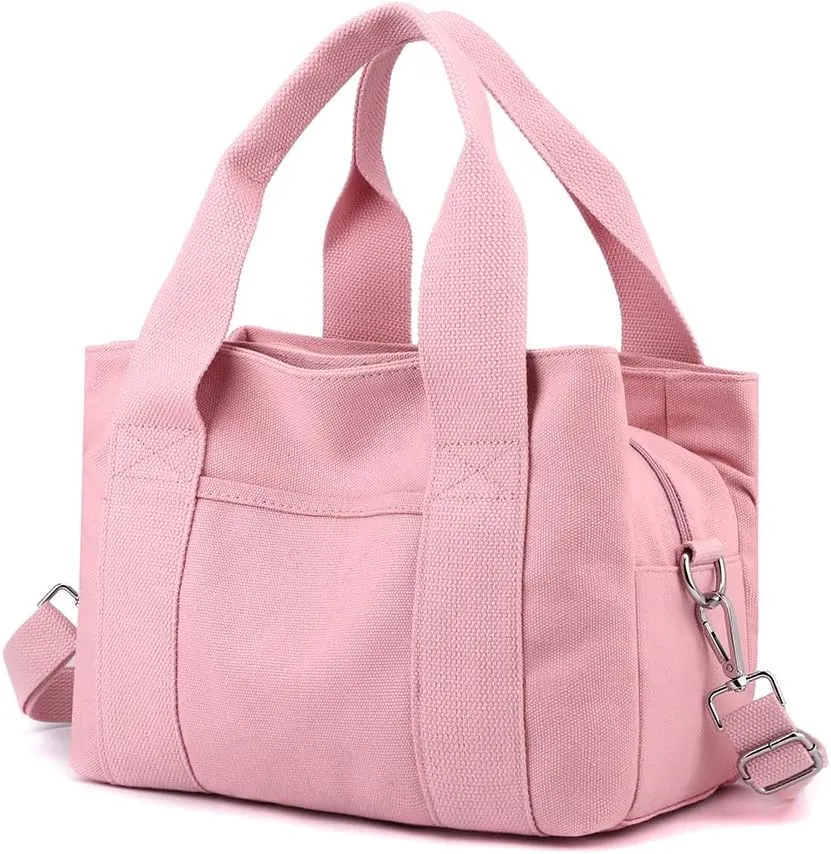 Wxnow Canvas Messenger bags for women,Tote Crossbody Shoulder Bag Satchel Purse