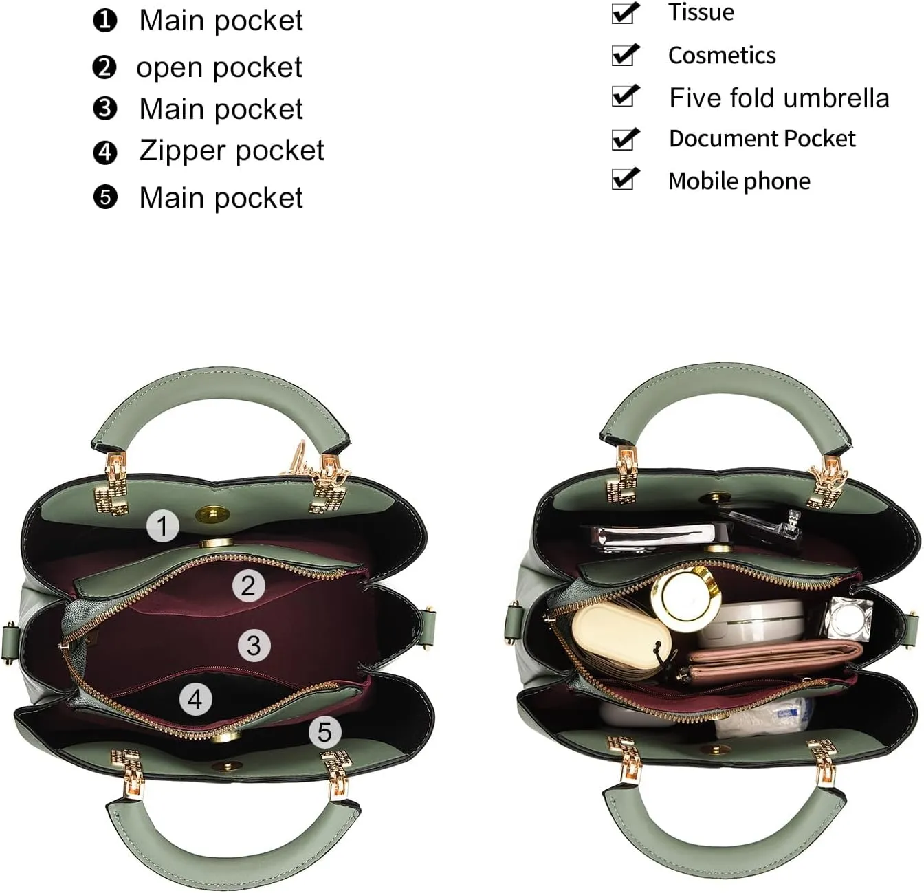 Xiaoyu Small Purses and Handbags for Women Fashion Crossbody Bag Lightweight Shoulder Bag Top Handle Satchel Purse