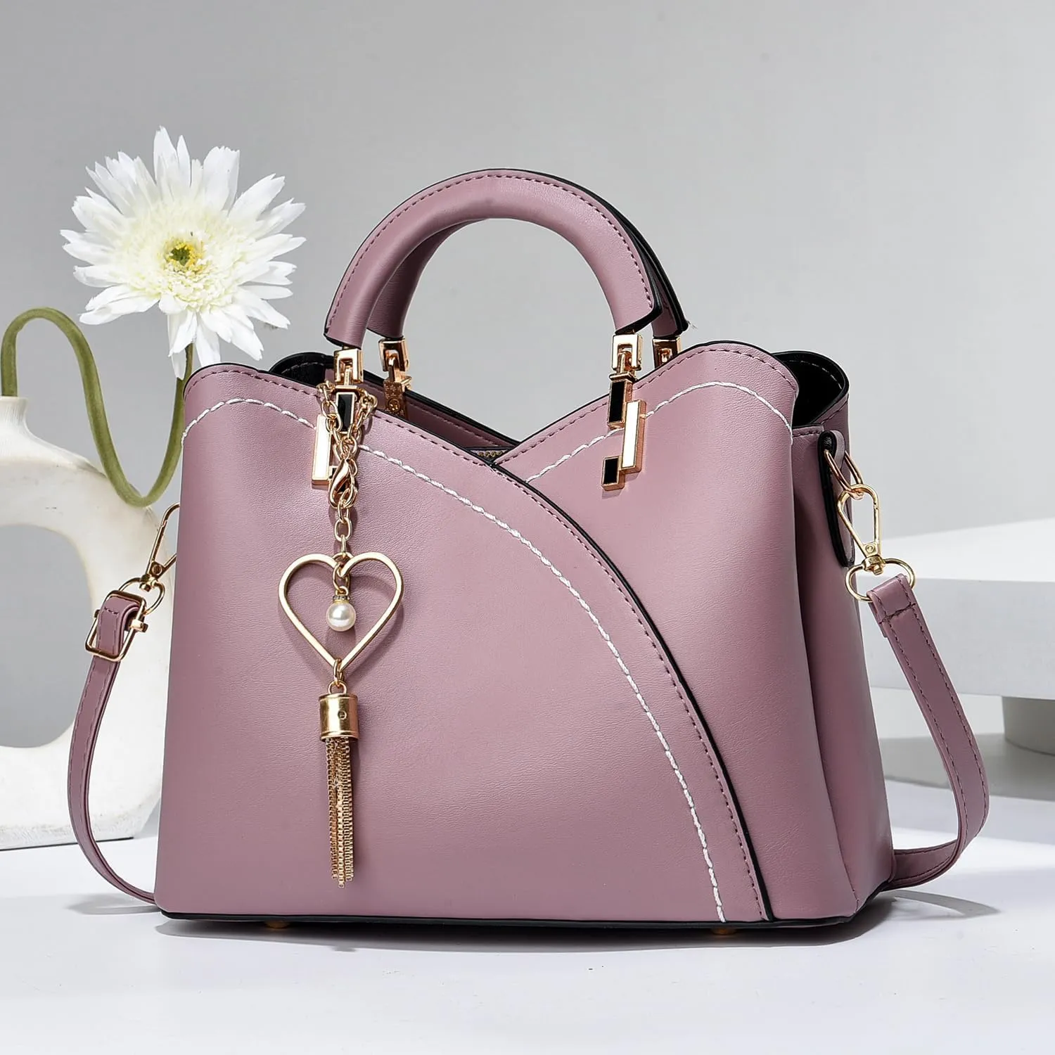 Xiaoyu Small Purses and Handbags for Women Fashion Crossbody Bag Lightweight Shoulder Bag Top Handle Satchel Purse