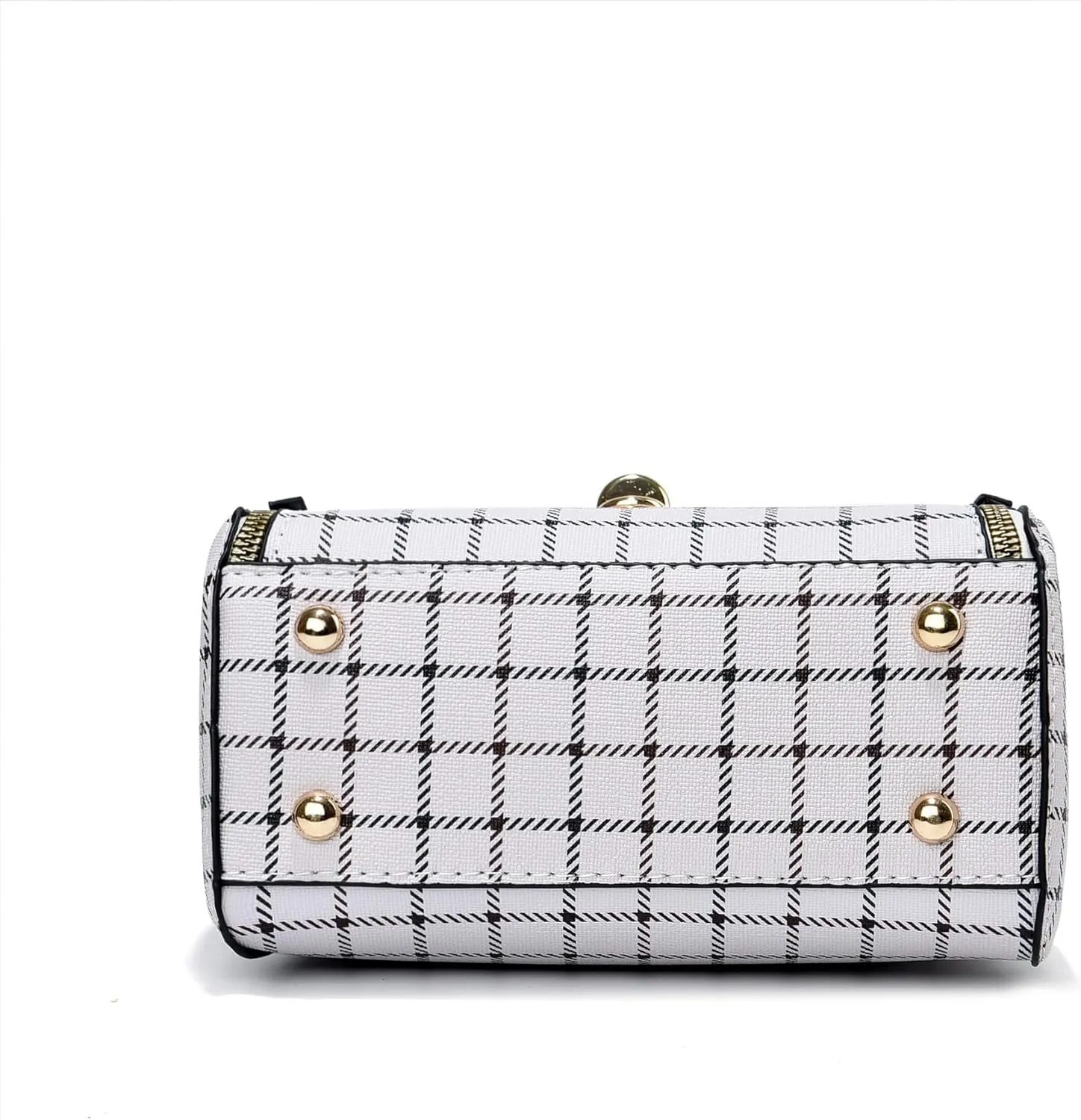 Xiaoyu Small Purses and Handbags for Women Fashion Teenage Girls Crossbody Bag Lightweight Shoulder Bag Plaid Pattern Satchel
