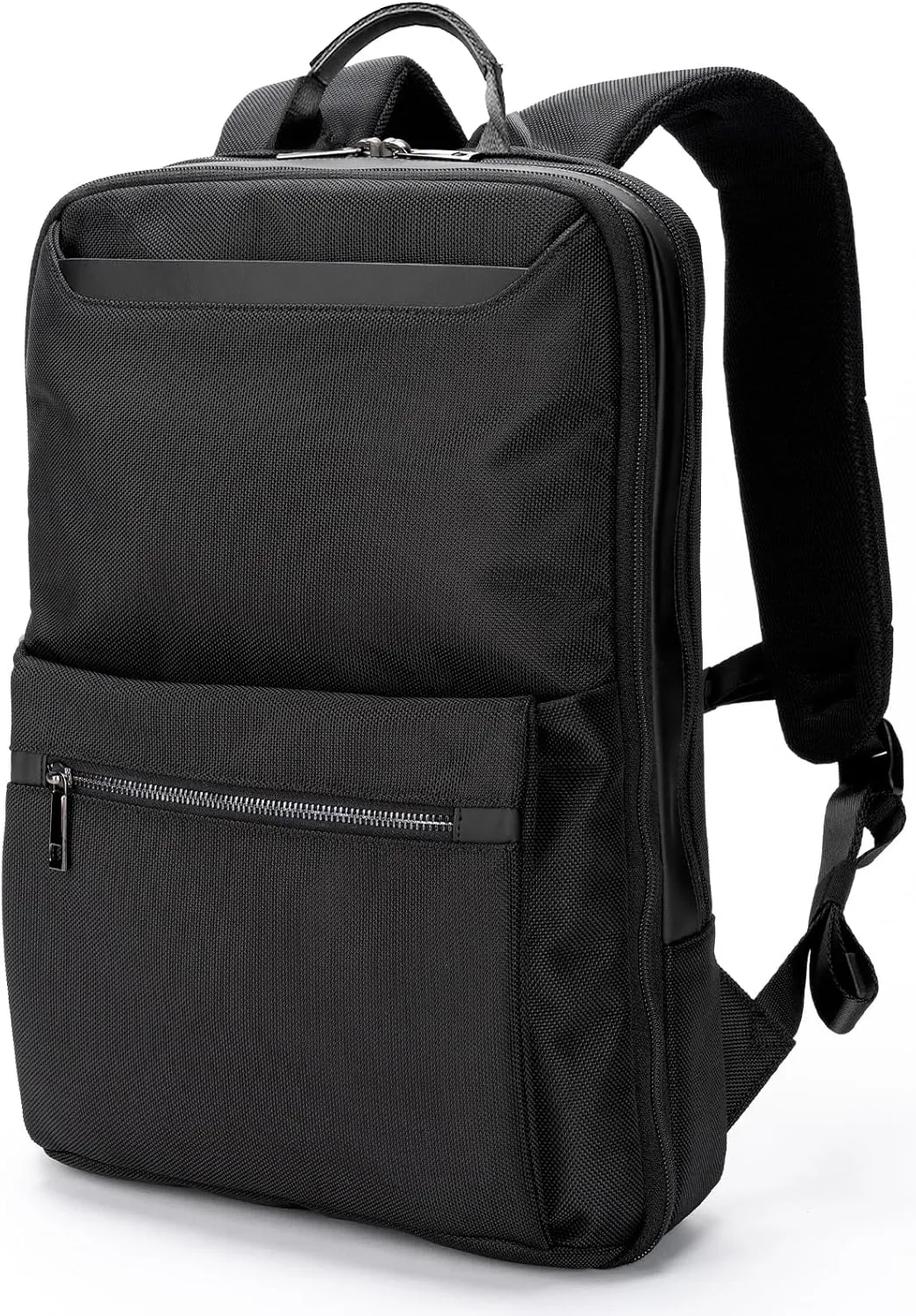 zepirion Slim and Expandable Business Laptop Backpack 15 15.6 16 Inch Anti Theft Travel Notebook Bag, Multipurpose Daypack for Men Black ExPack