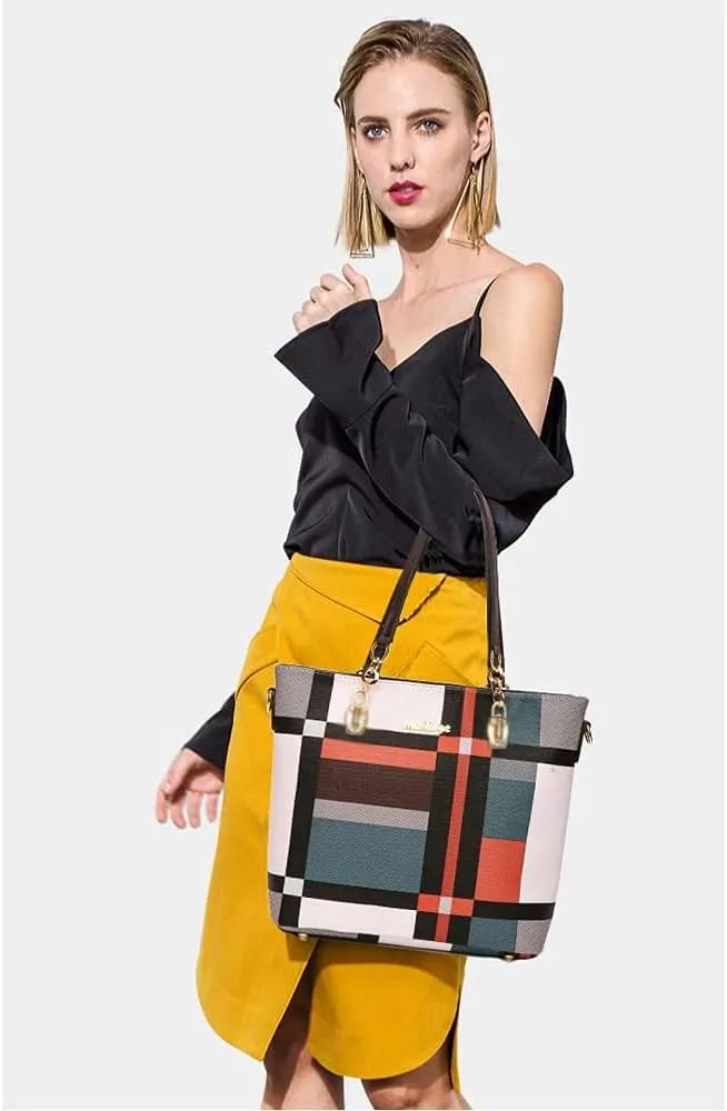 ZiMing 6-Pcs Women's Handbag Set: Shoulder, Tote, Satchel, Crossbody, Top-Handle, Boston & Messenger Bags
