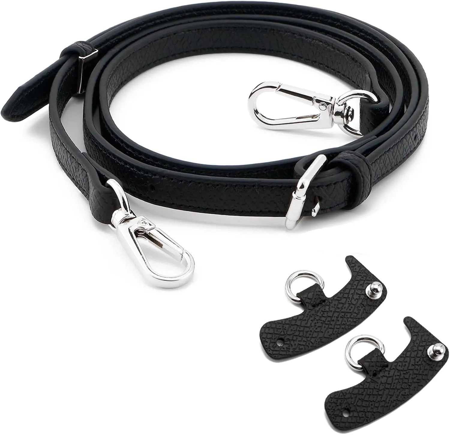 ZOOEASS Leather Purse Strap Replacement Bag Straps for Longchamp Handbags Women Leather Crossbody Shoulder Strap Adjustable
